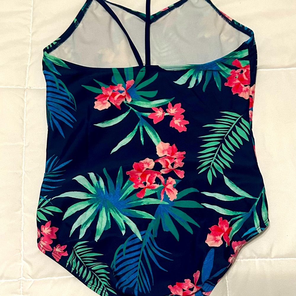 Girls Tropical Swimsuit